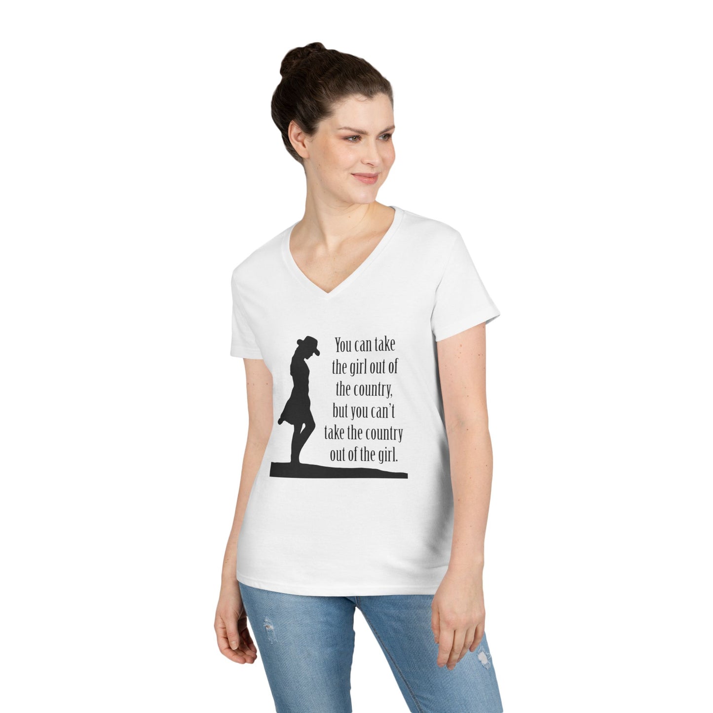 Country Girl V-Neck T-Shirt