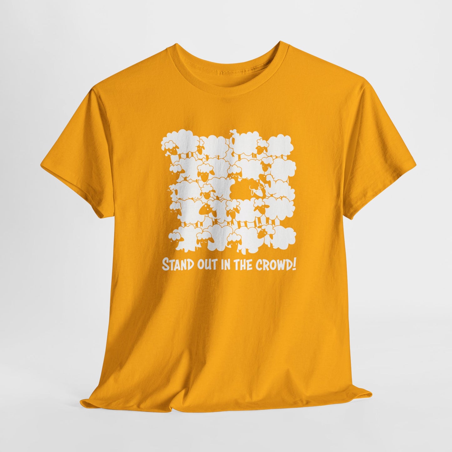 Stand Out in the Crowd Black Sheep T-Shirt - Sheeple Tee