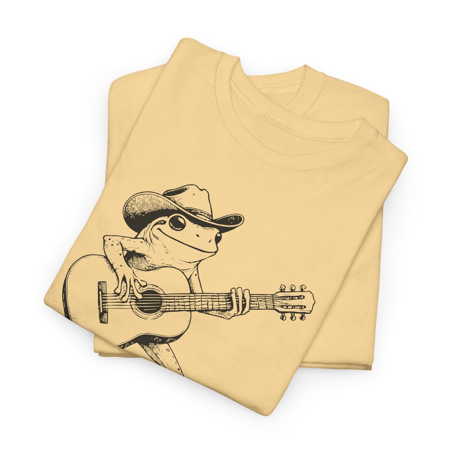 Croak & Roll Funny Frog T-Shirt