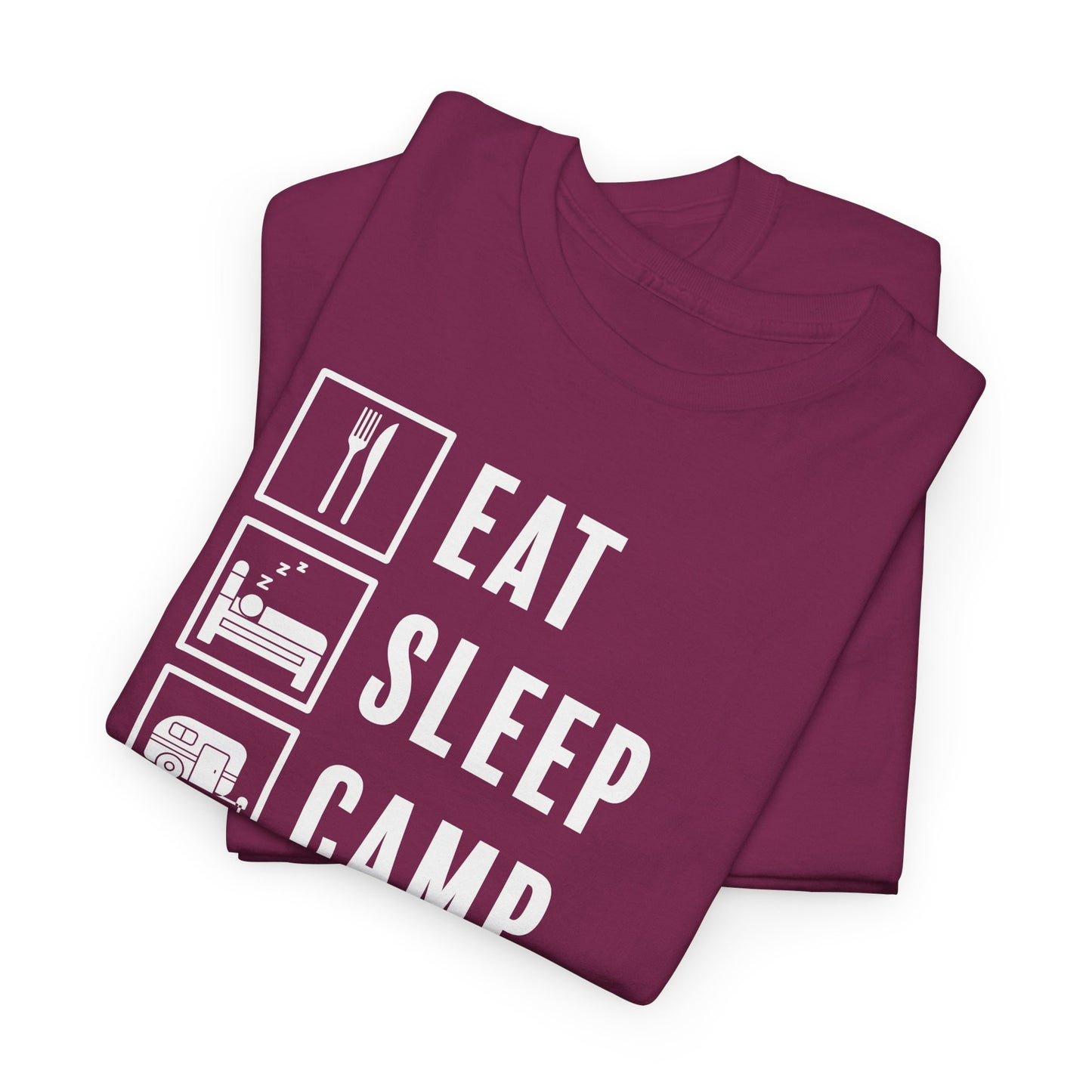 Eat Sleep Camp Repeat T-Shirt