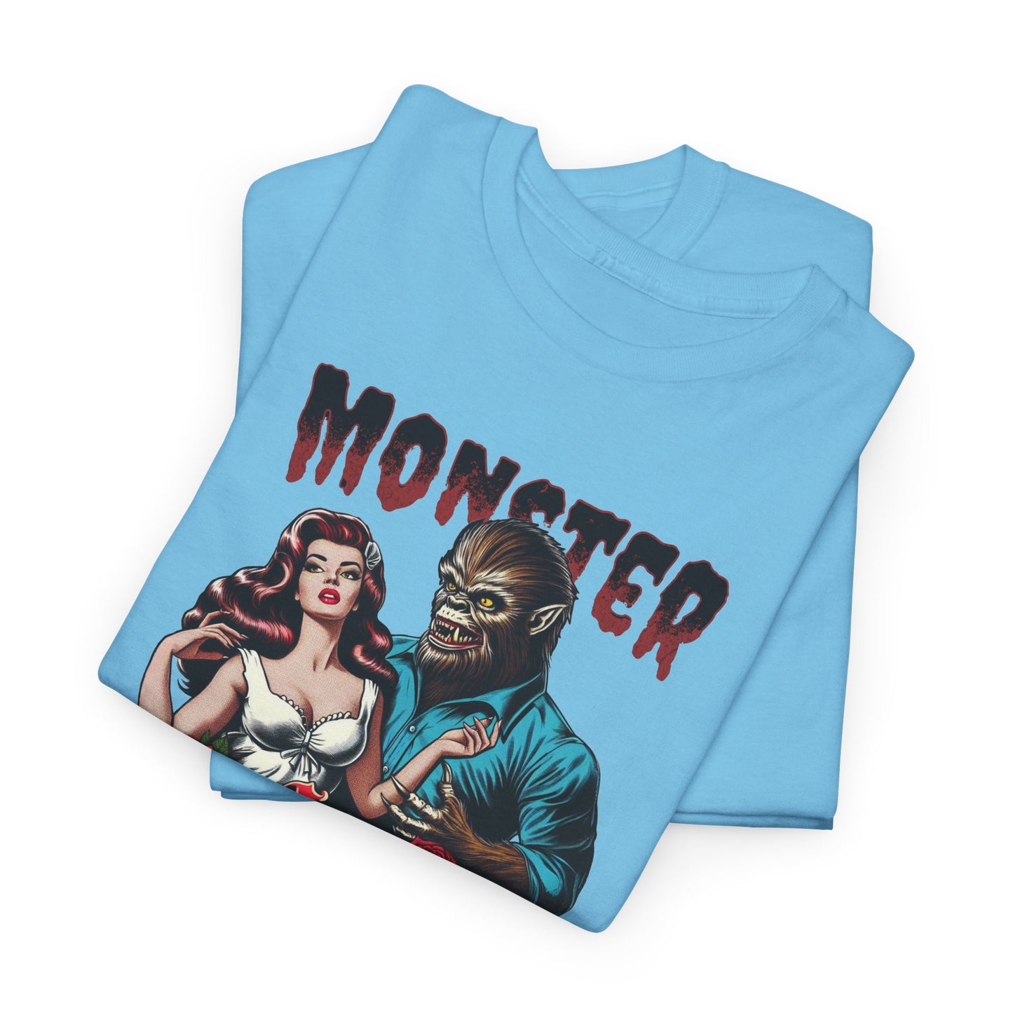 Monster Lover Werewolf T-Shirt - Halloween Graphic Tee