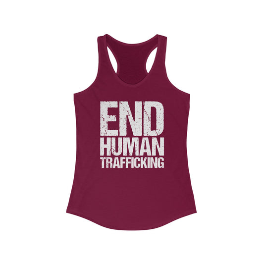 End Human Trafficking Tank Top - Trafficking Awareness Tee