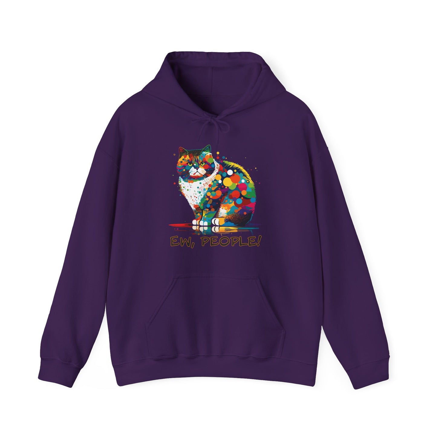 Ew People Cat Hoodie - Funny Feline Sweatshirt