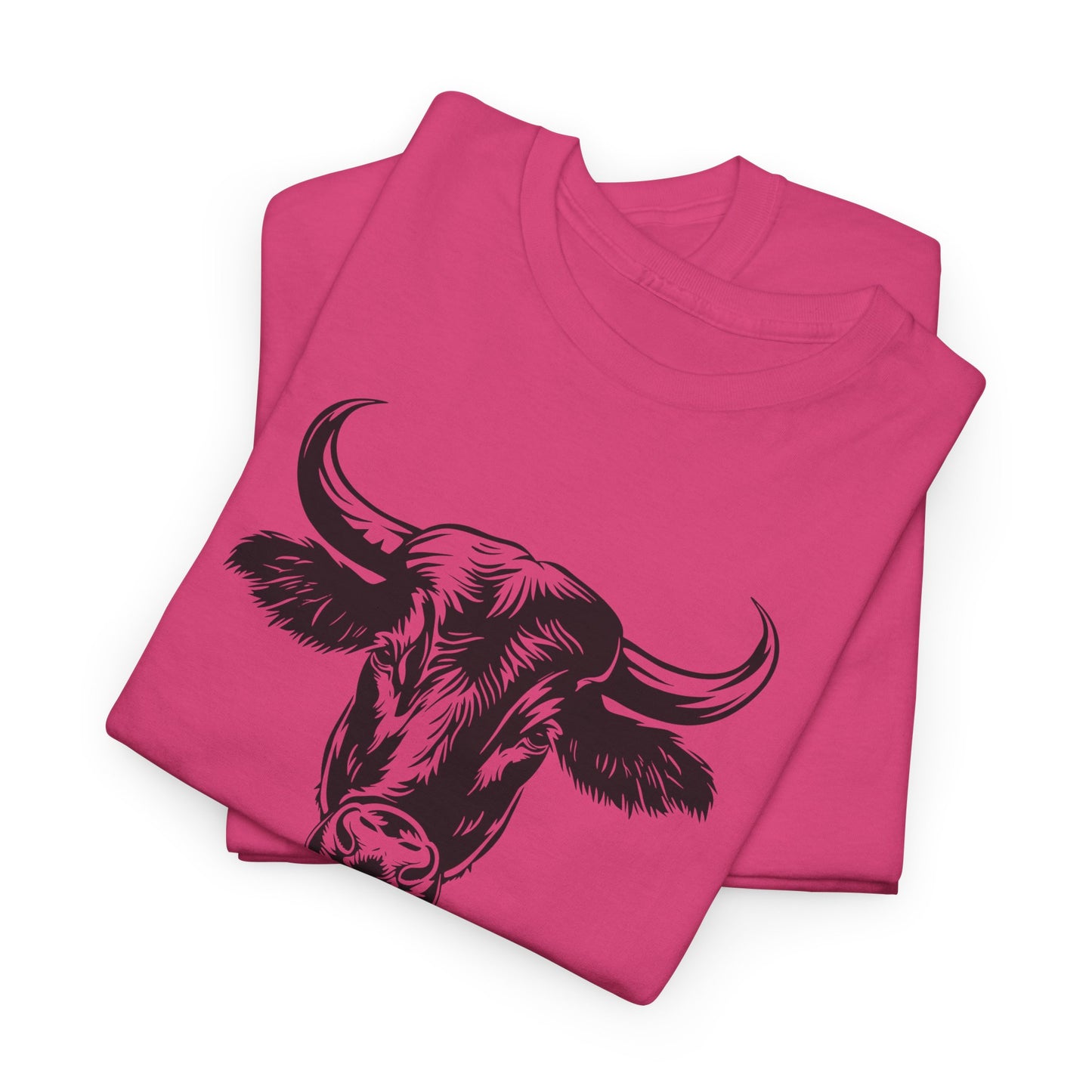 Bull Head Graphic T-Shirt - Bull Shirt Pun