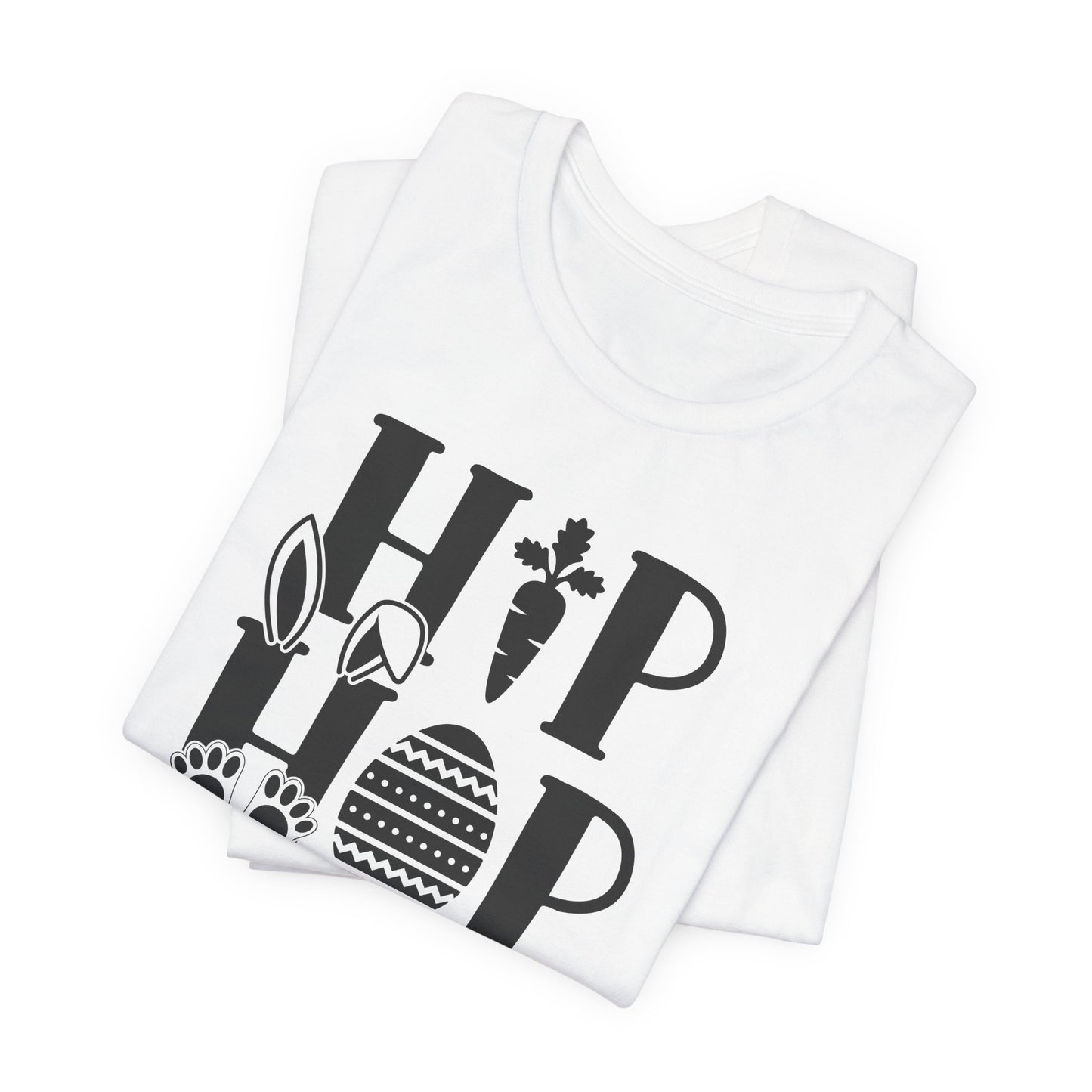 Hip Hop Bunny T-Shirt - Playful Easter Graphic Tee