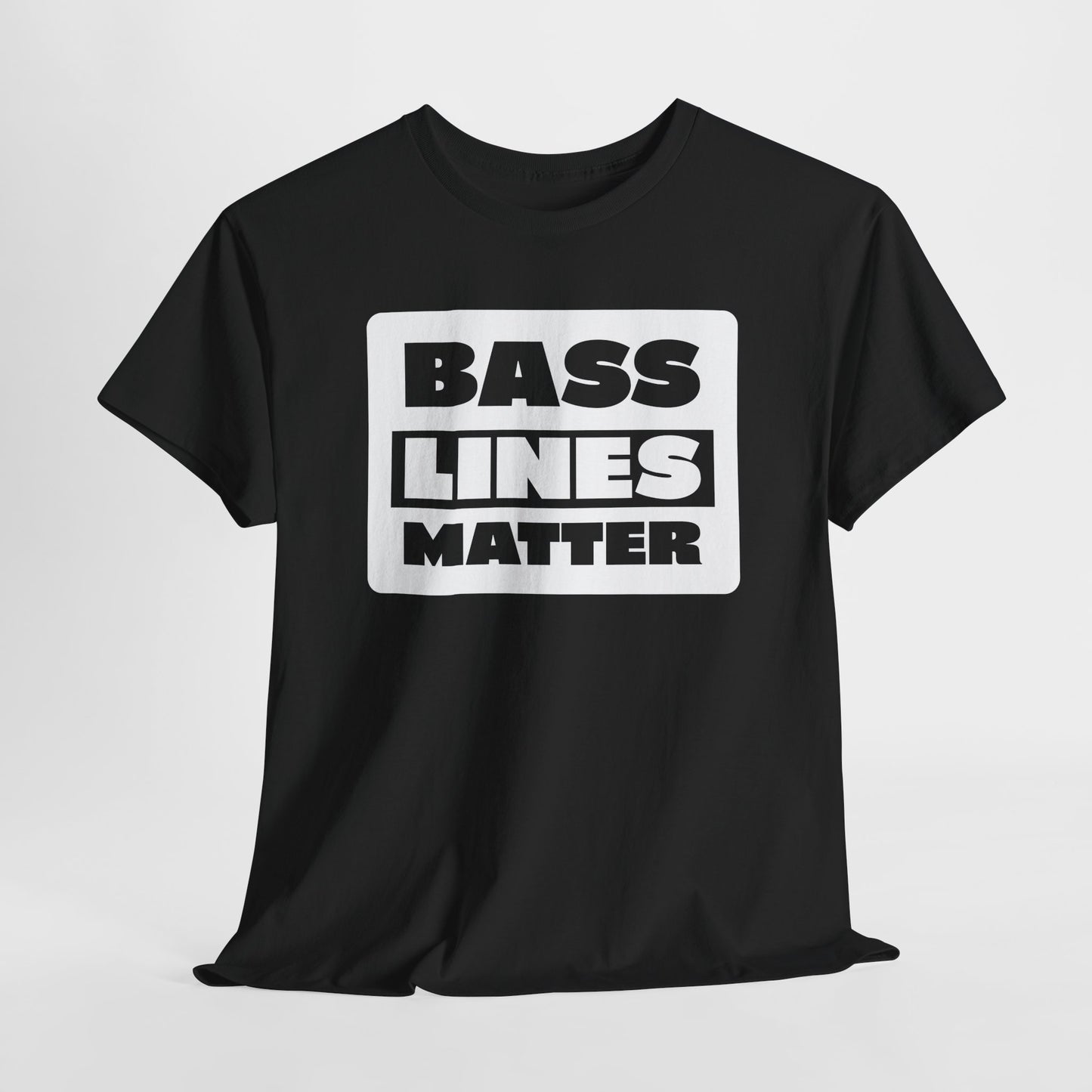 Bass Lines Matter Tee - Bold Beat Design