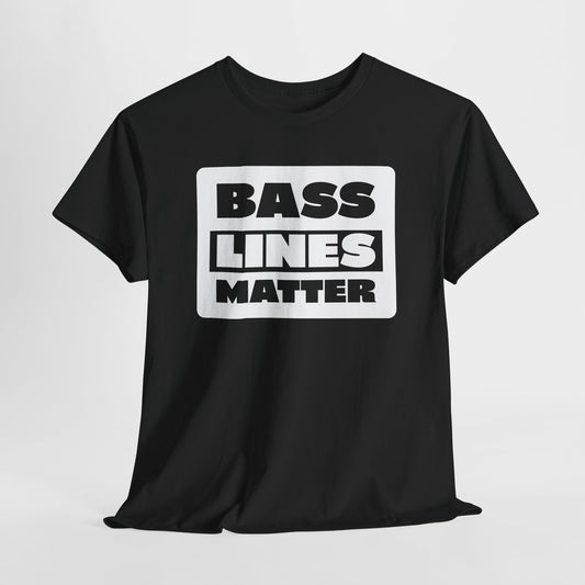 Bass Lines Matter Tee - Bold Beat Design