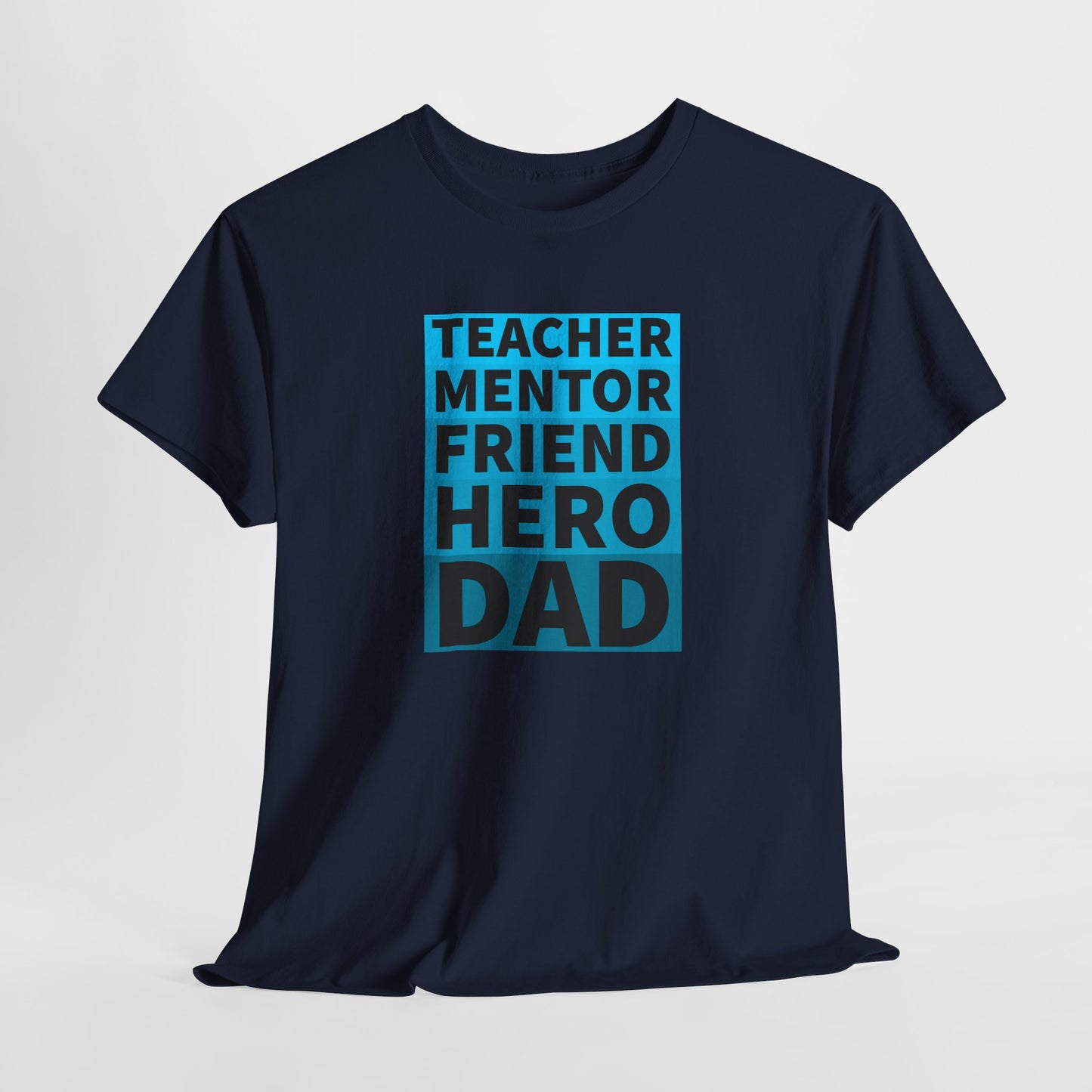 Dad Teacher Mentor Gradient Tee