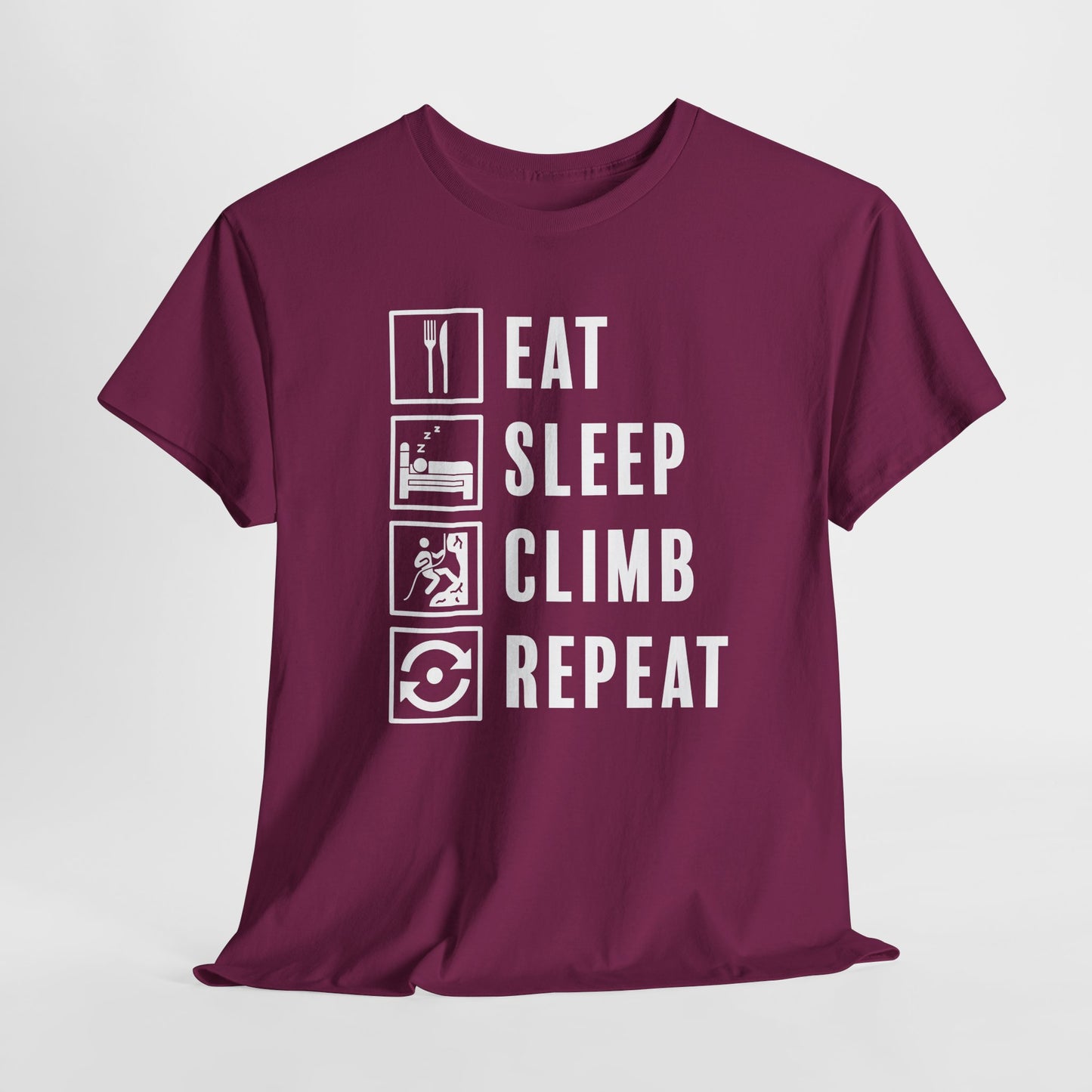 Eat Sleep Climb Repeat Graphic T-Shirt