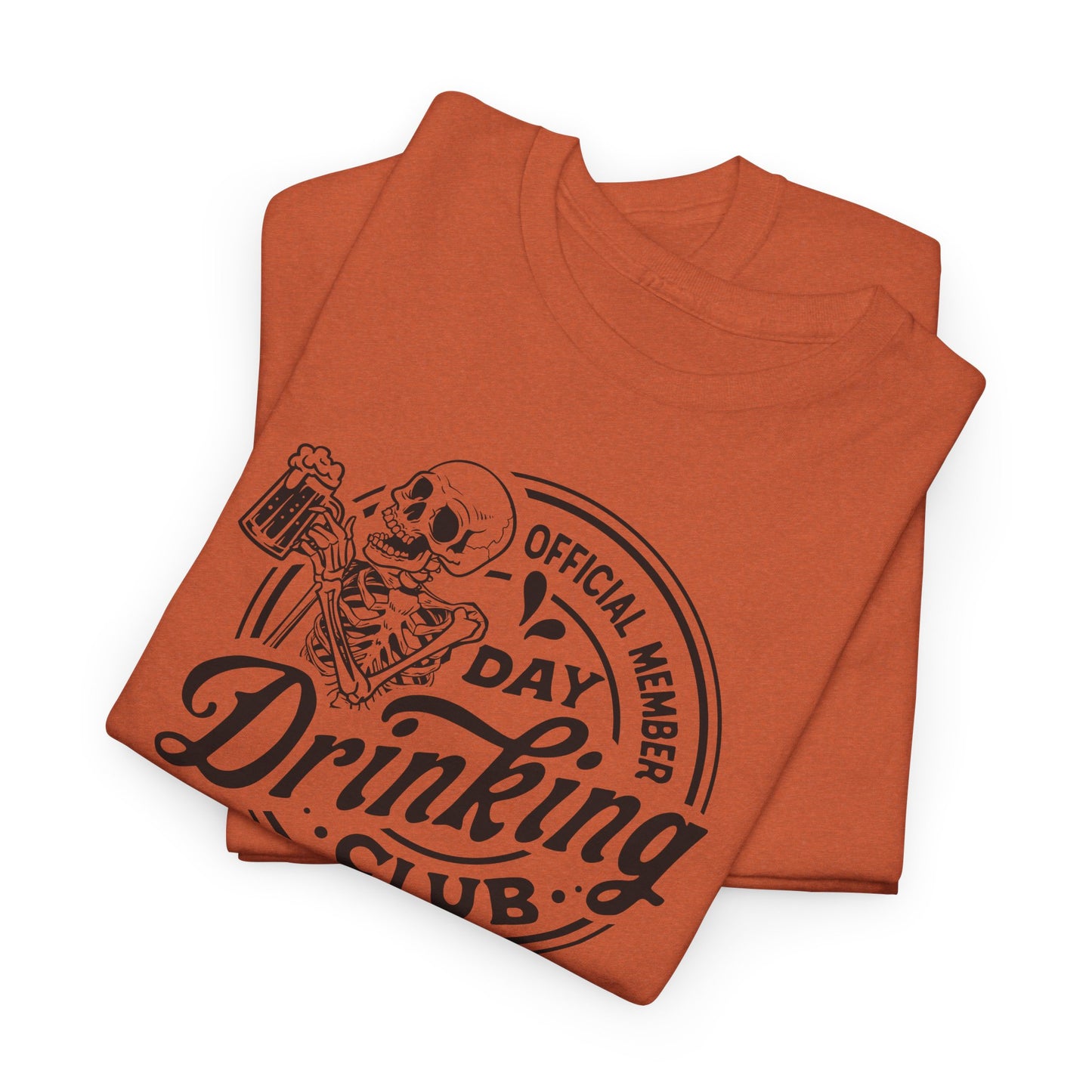 Day Drinking Skeleton T-Shirt - Snarky Graphic