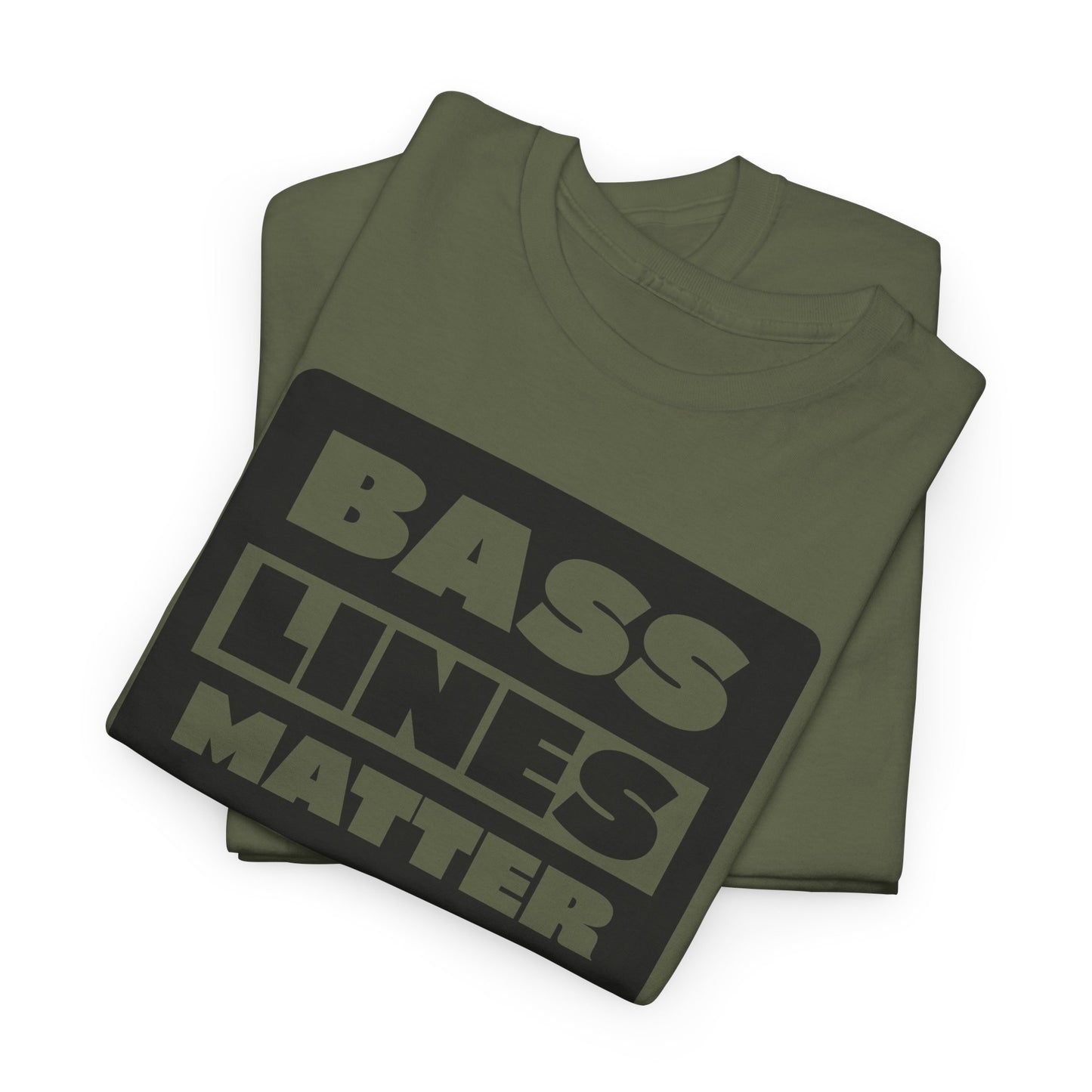Bass Lines Matter Tee - Bold Beat Design