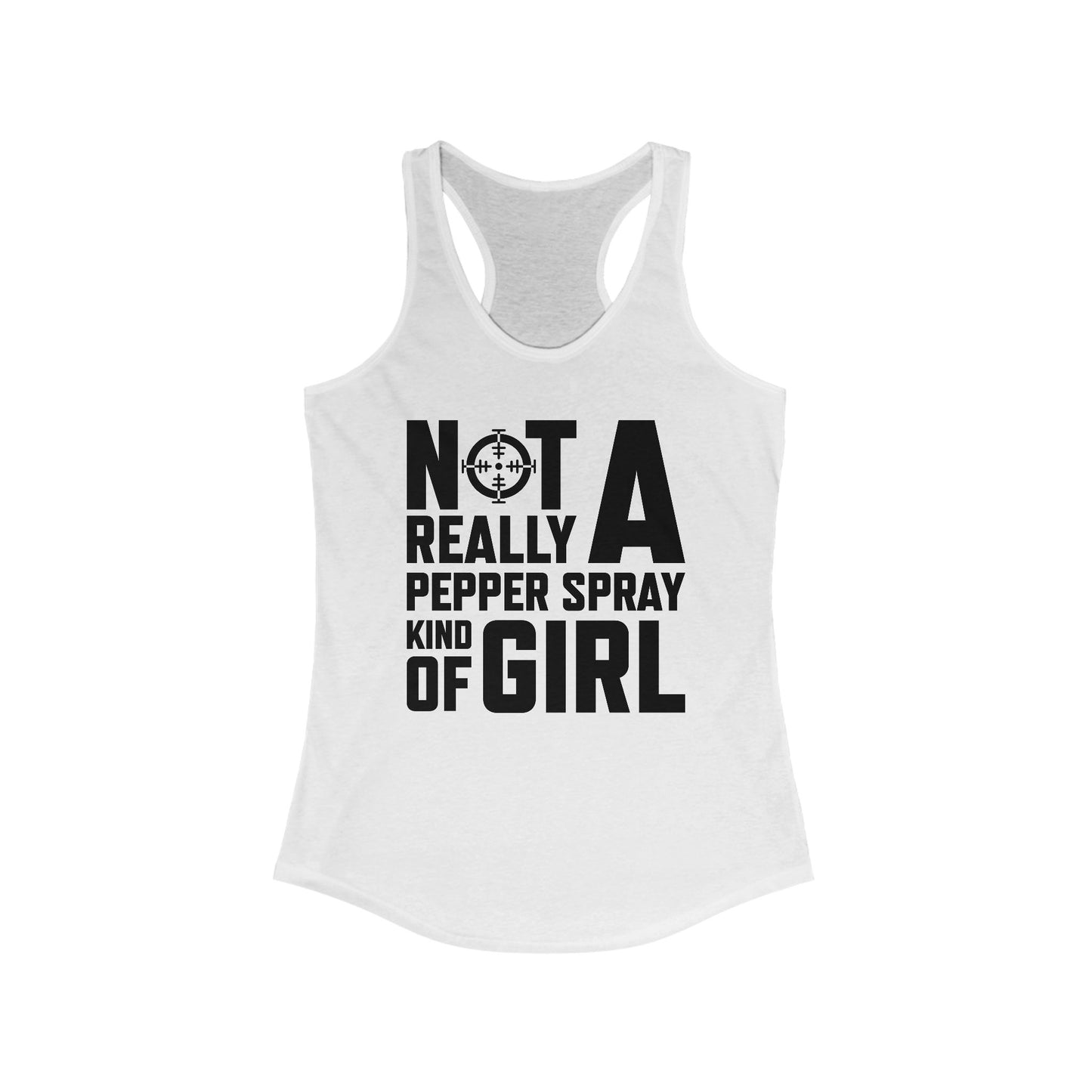 Not Really Pepper Spray Tank Top - Girls' Fierce Design