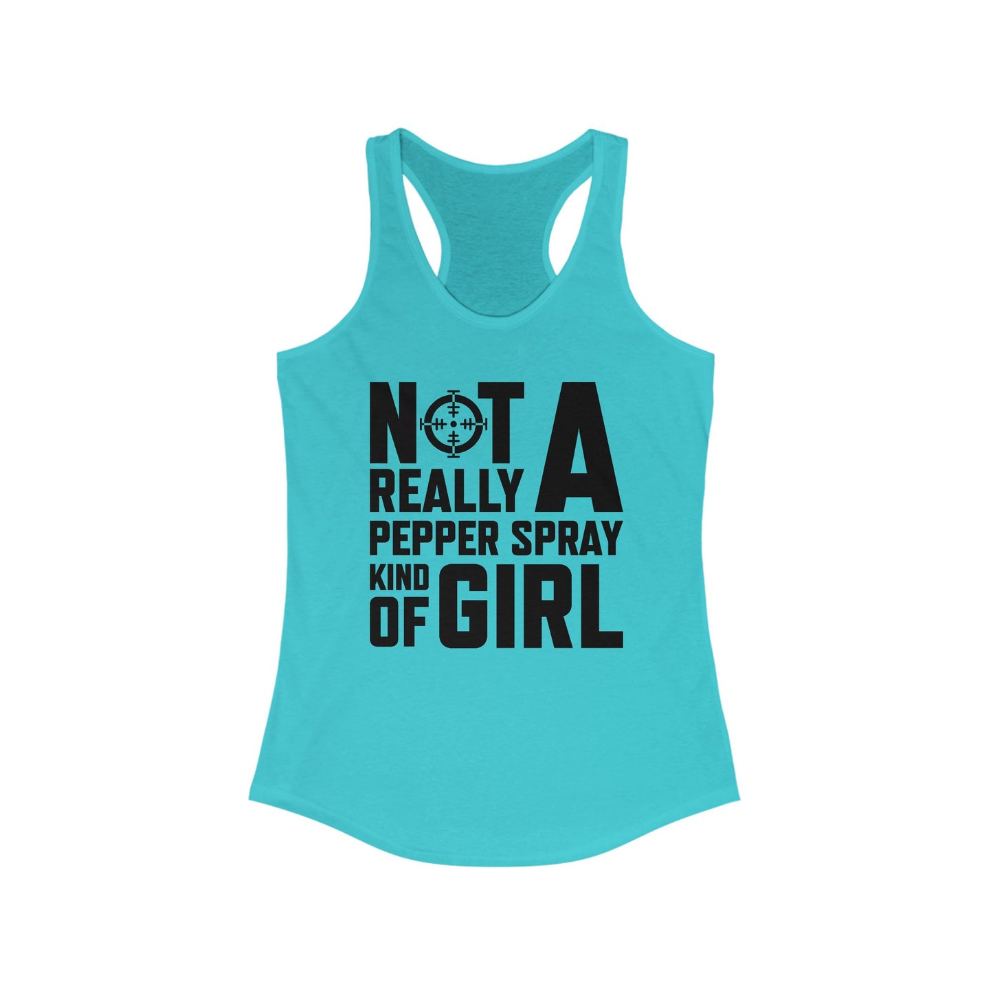 Not Really Pepper Spray Tank Top - Girls' Fierce Design