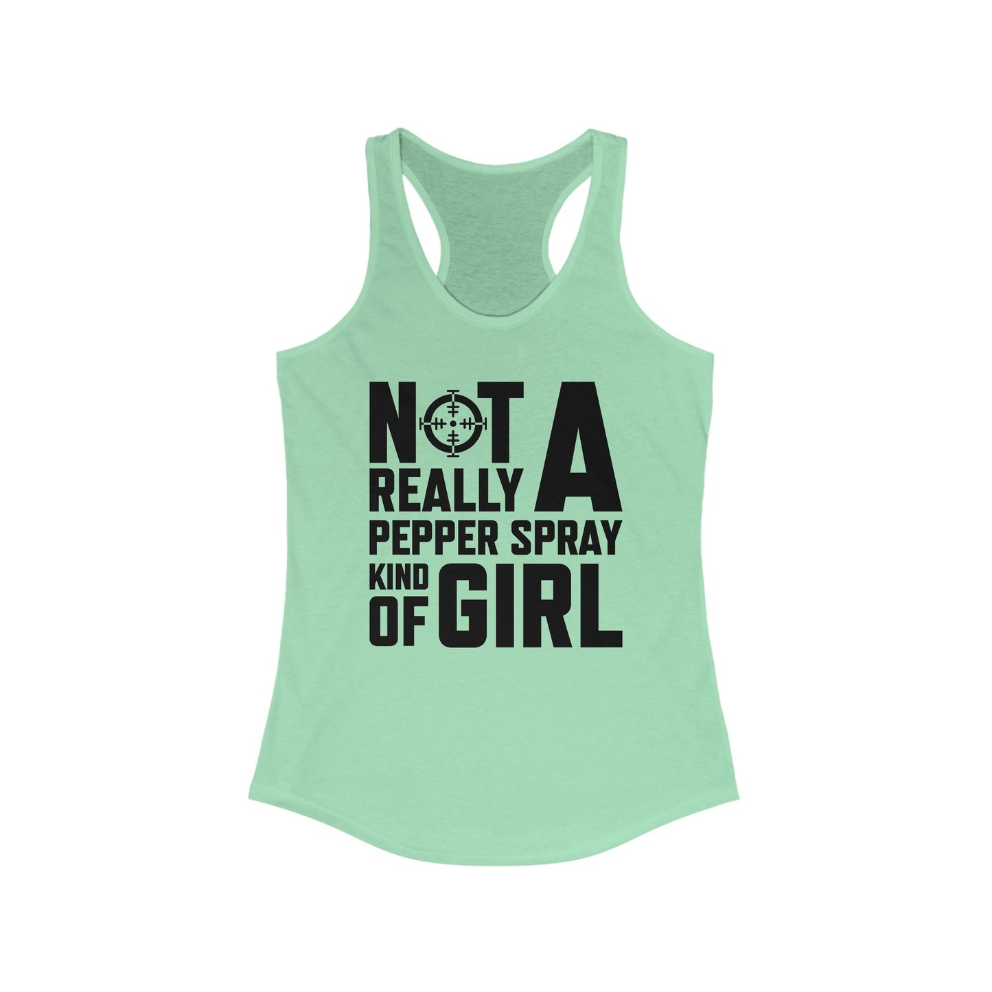 Not Really Pepper Spray Tank Top - Girls' Fierce Design