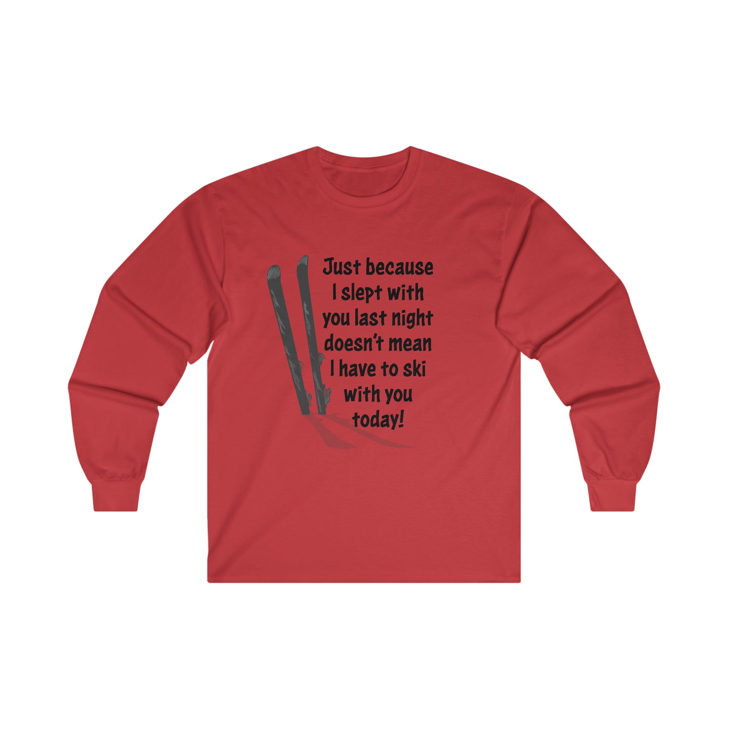 Funny Ski Bum T-Shirt