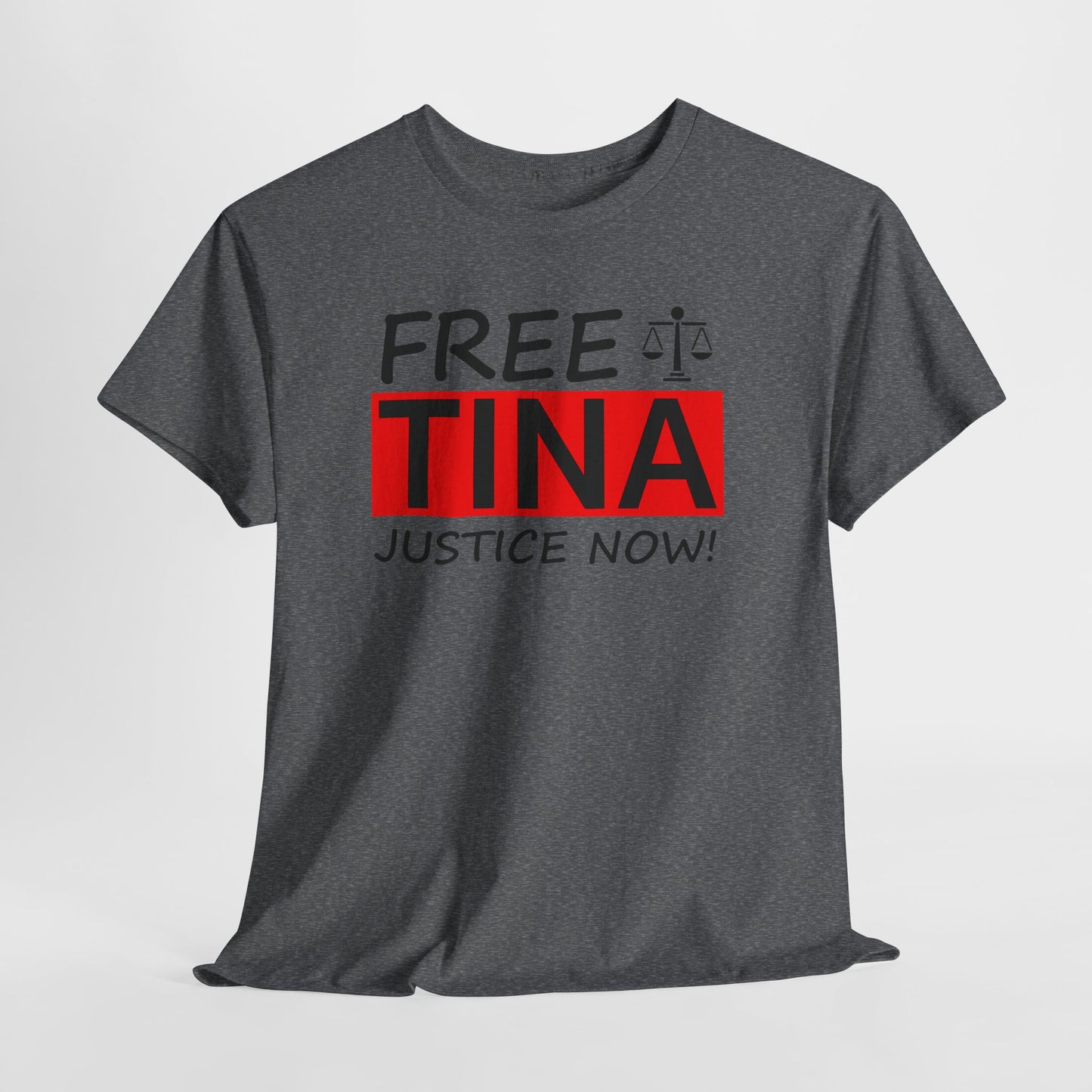 Free Tina Justice Now T-Shirt