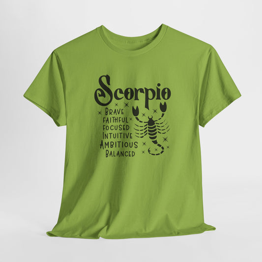 Scorpio T-Shirt For Astrological T Shirt For Zodiac Birthday TShirt