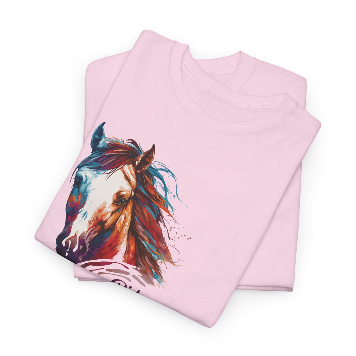 Ride More Worry Less T-Shirt - Horse Vibe Tee