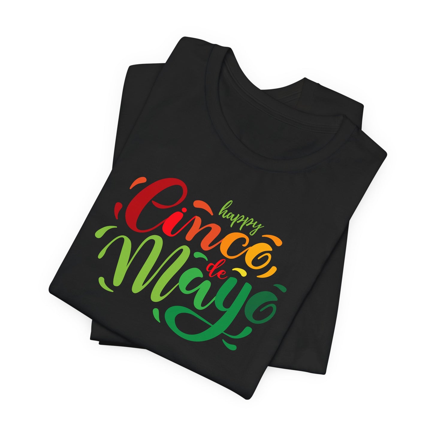 Happy Cinco de Mayo Colorful Fiesta Tee