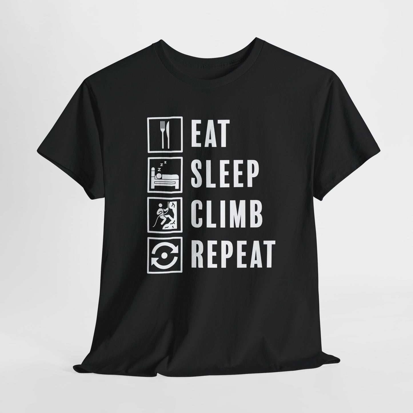 Eat Sleep Climb Repeat Graphic T-Shirt