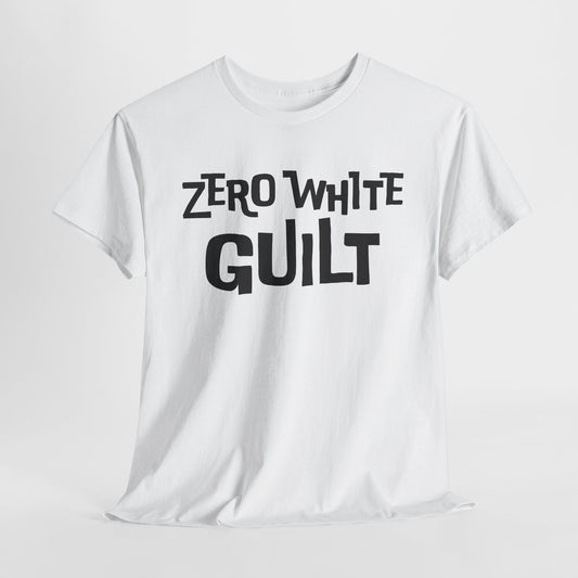 Zero White Guilt T-Shirt - Bold Stance Tee