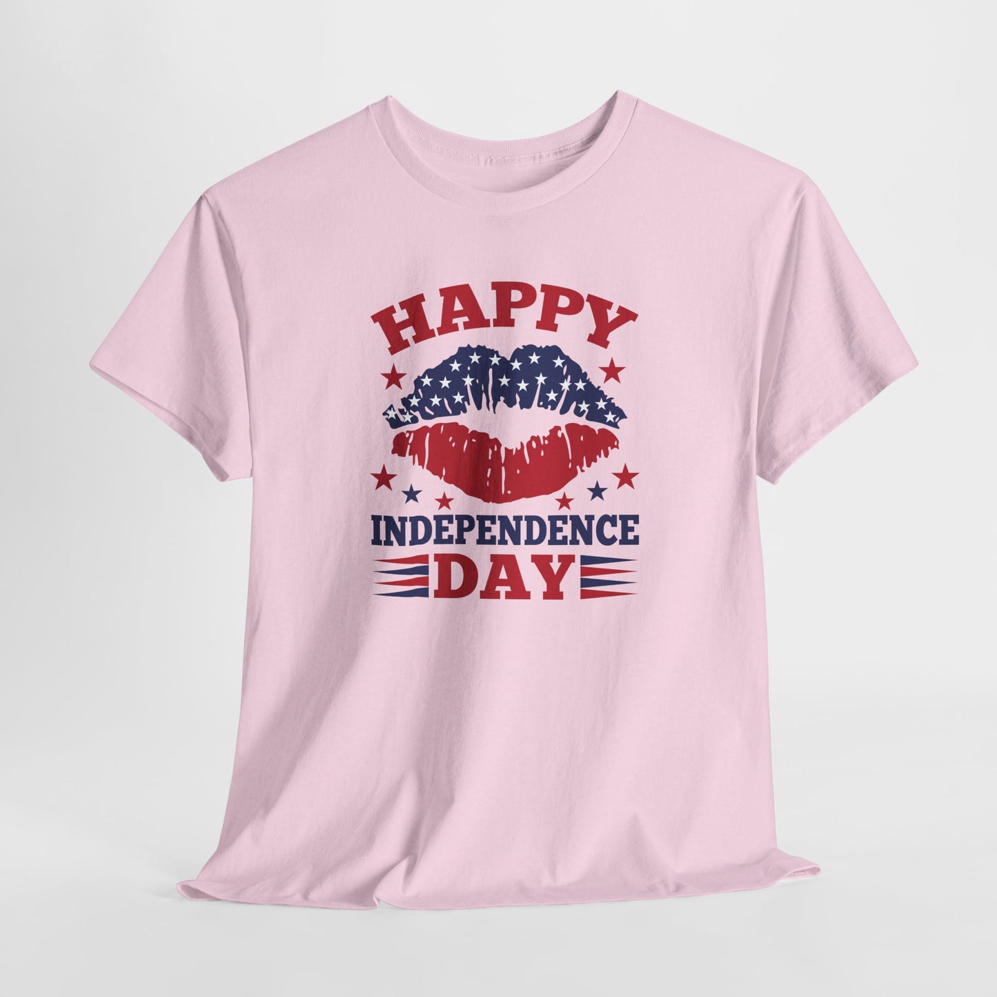 Happy Independence Day Stars Stripes T-Shirt - Fourth of July Tee