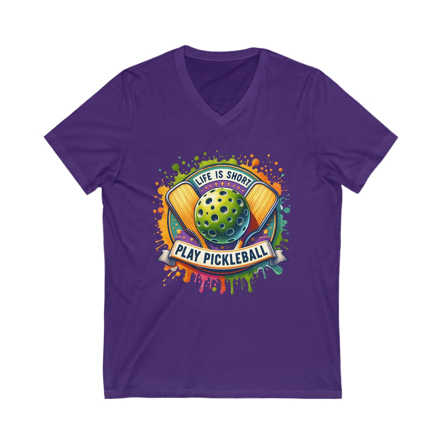 Life Is Short Play Pickleball T-Shirt