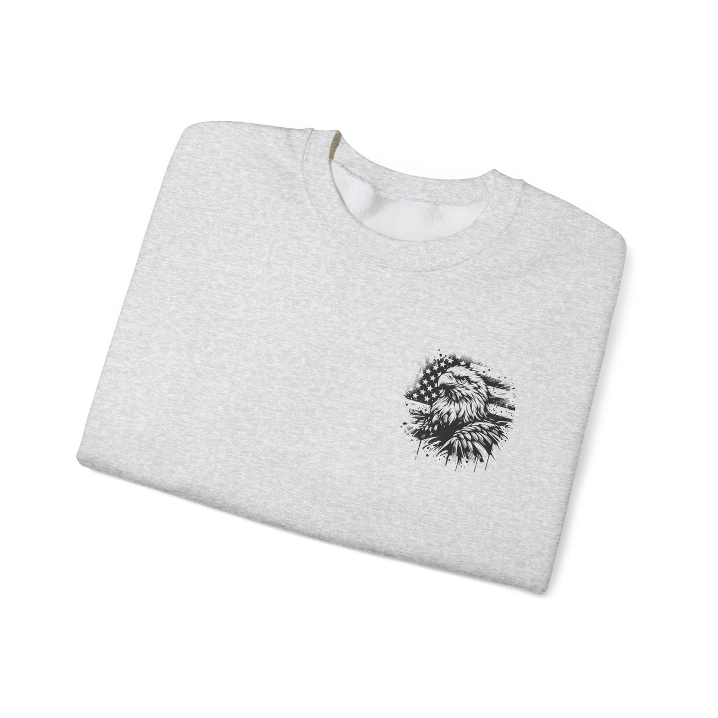 Eagle Dual Flag Sweatshirt - Liberty Design
