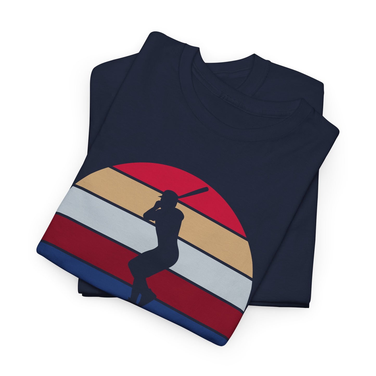 Baseball Dad Silhouette T-Shirt
