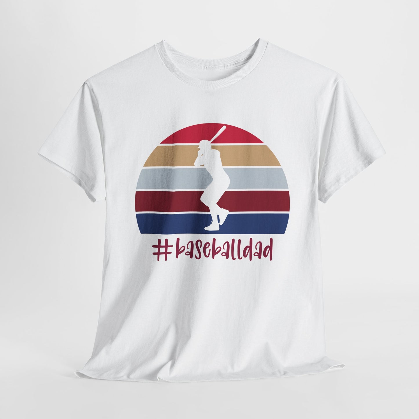 Baseball Dad Silhouette T-Shirt