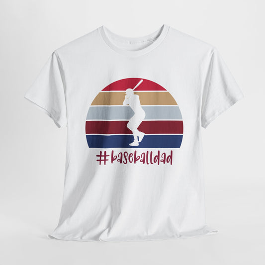 Baseball Dad Silhouette T-Shirt
