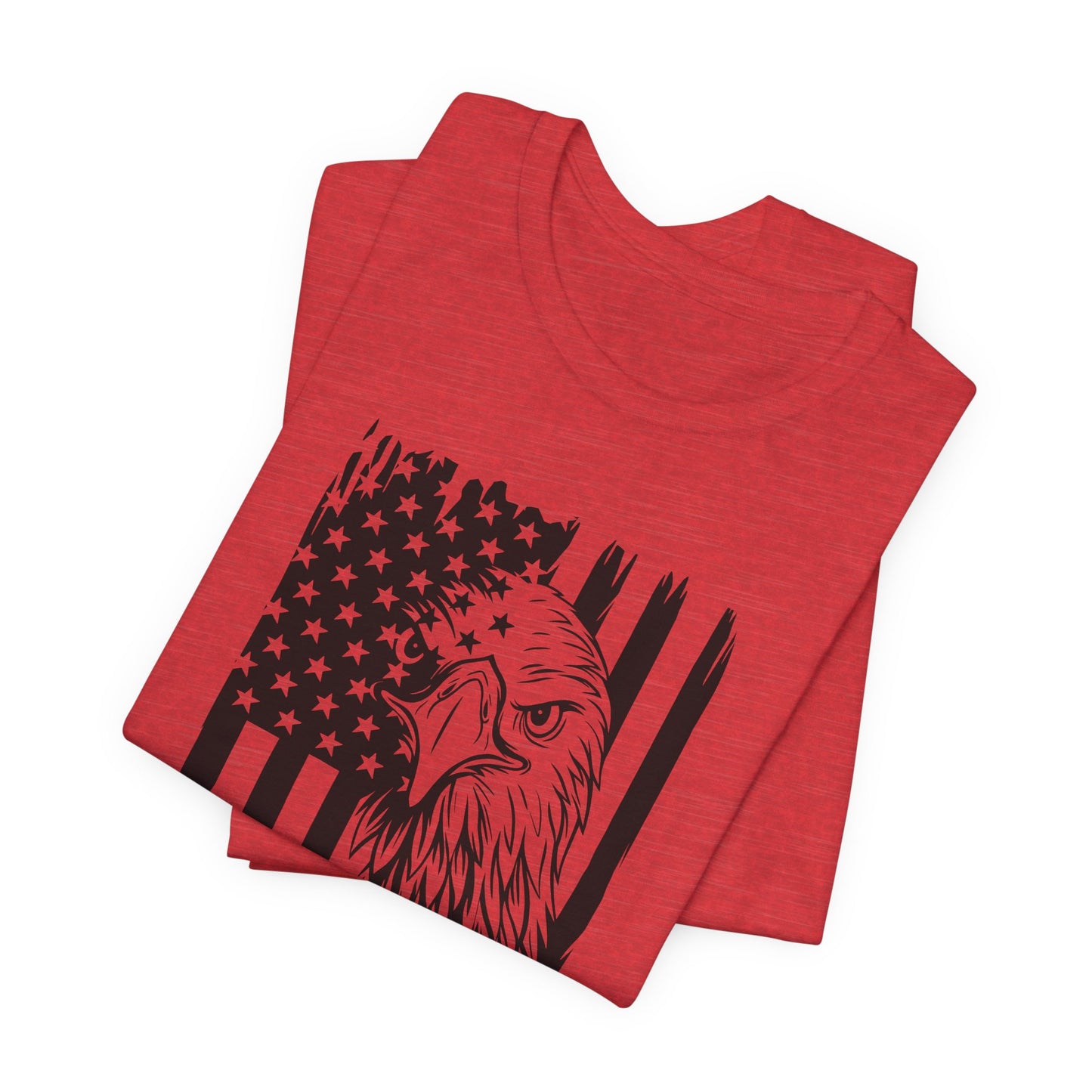 American Flag Eagle T-Shirt - Patriotic Graphic Tee
