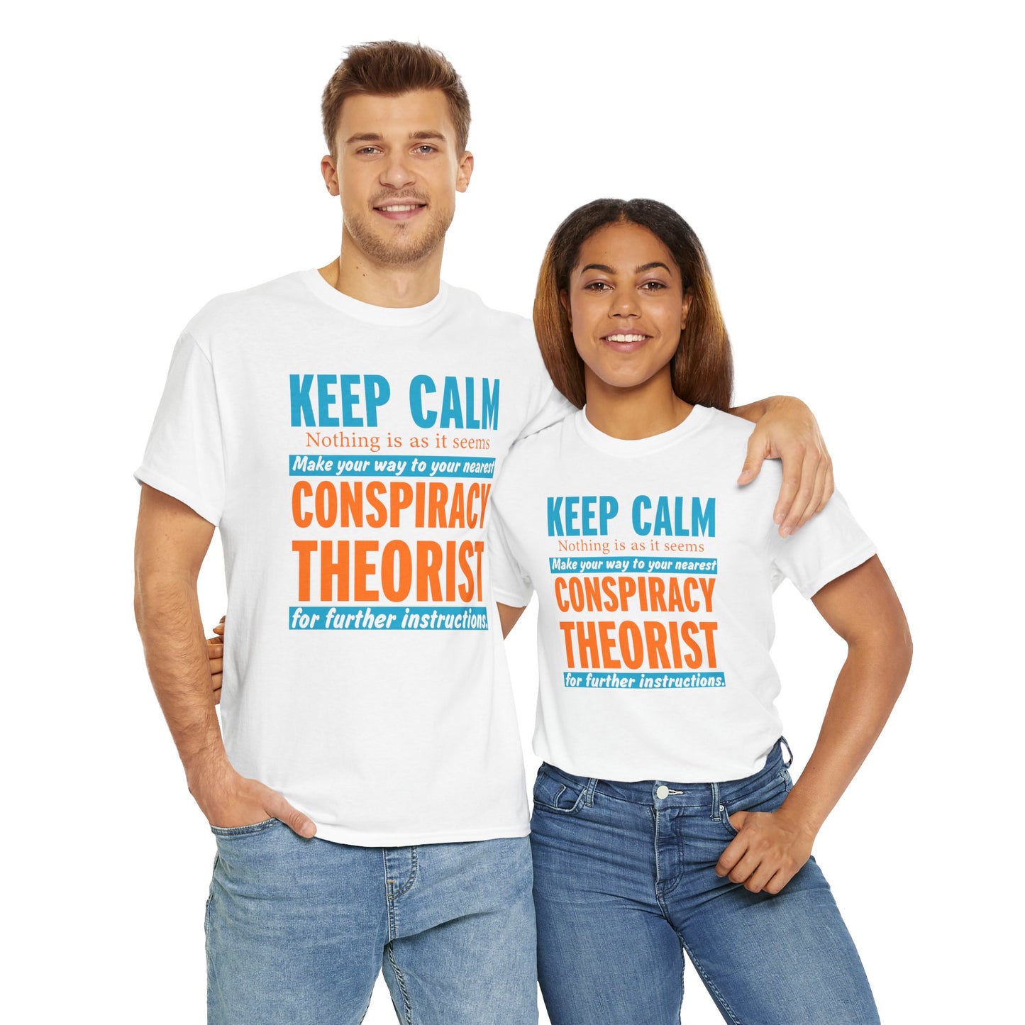 Keep Calm Conspiracy Quest T-Shirt