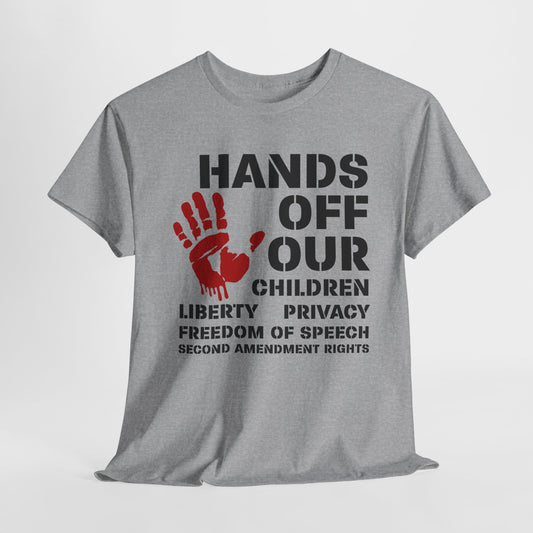 Hands Off Our Children Graphic T-Shirt