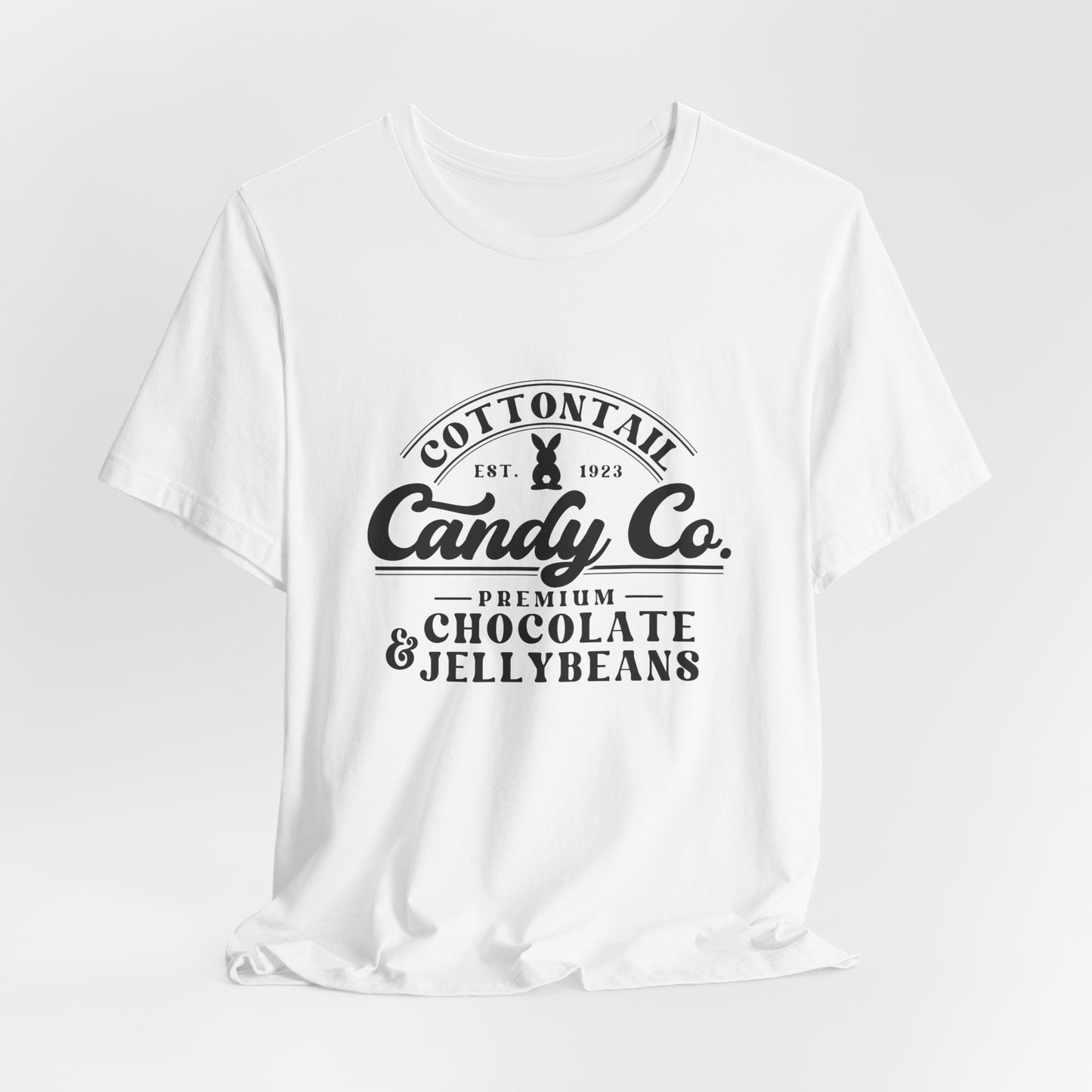 Cottontail Candy Co. T-Shirt - Chocolate Jelly Bean Graphic Tee
