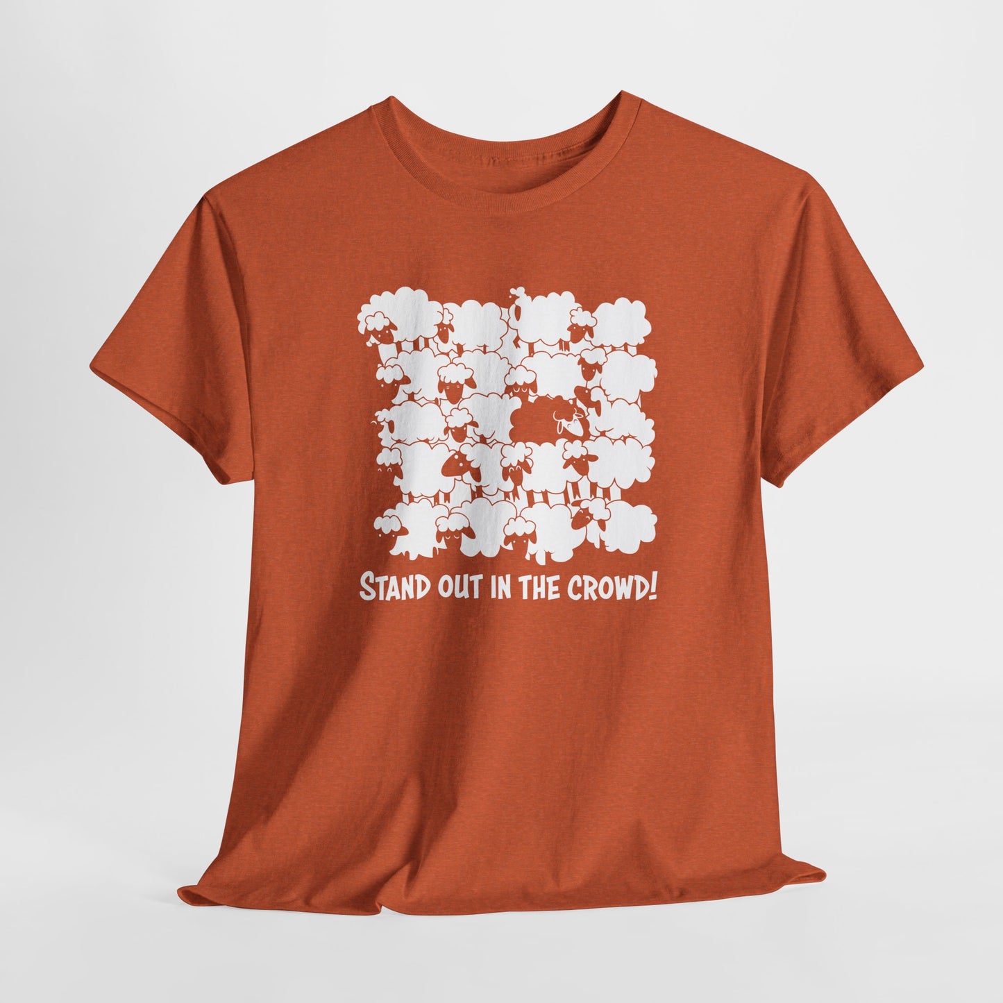 Stand Out in the Crowd Black Sheep T-Shirt - Sheeple Tee
