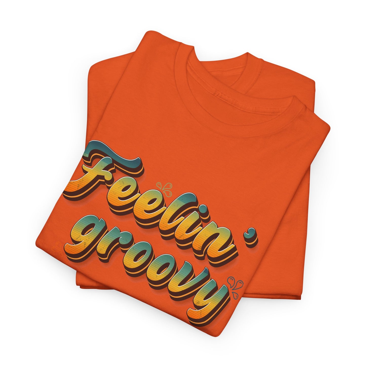 Feeling Groovy Retro T-Shirt - Seventies Vibe