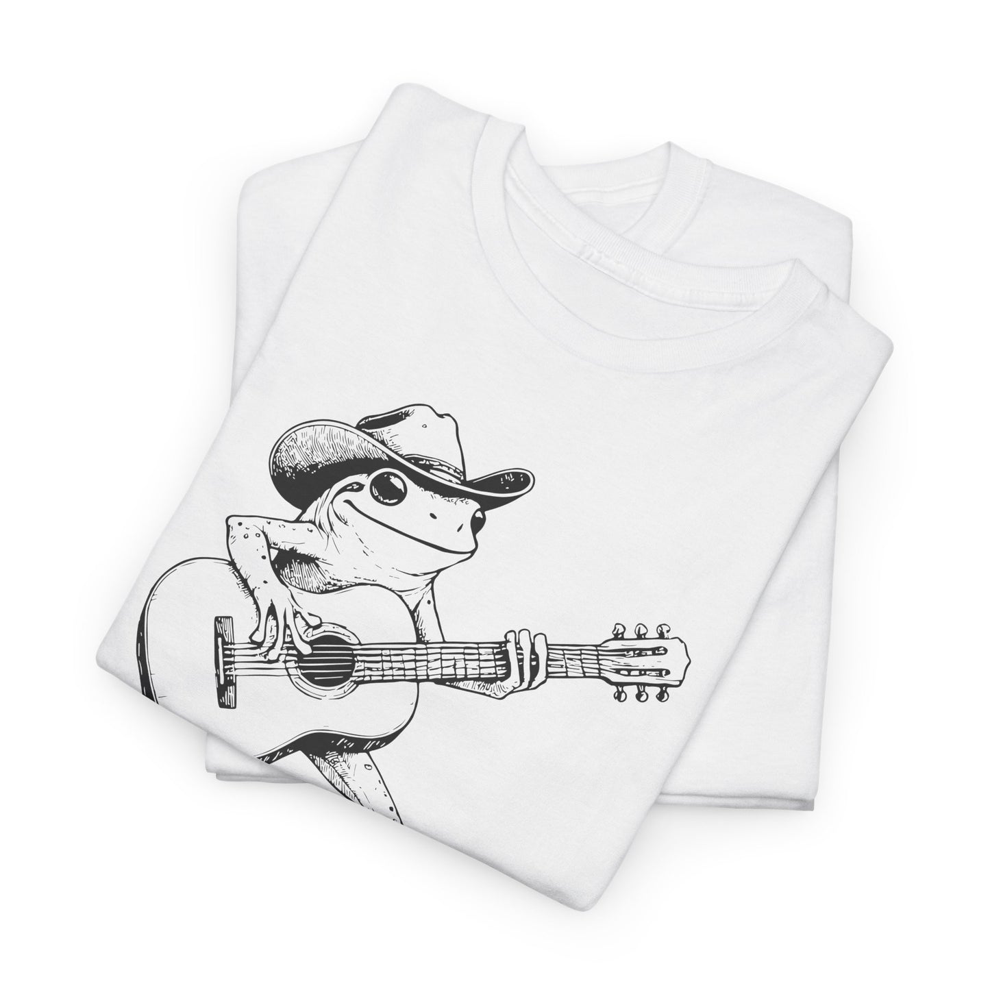 Croak & Roll Funny Frog T-Shirt
