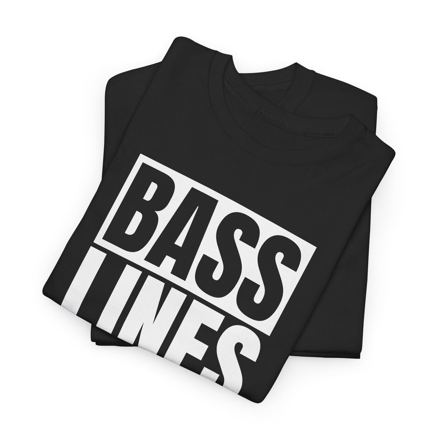 Bass Lines Matter T-Shirt - Music Design