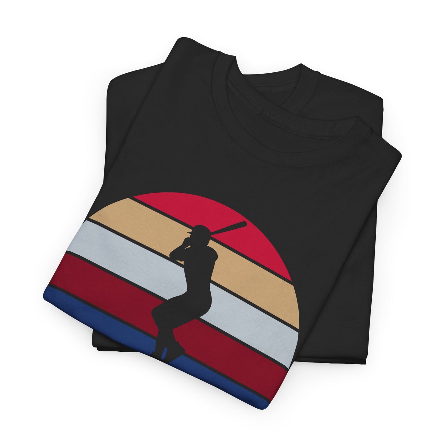 Baseball Dad Silhouette T-Shirt
