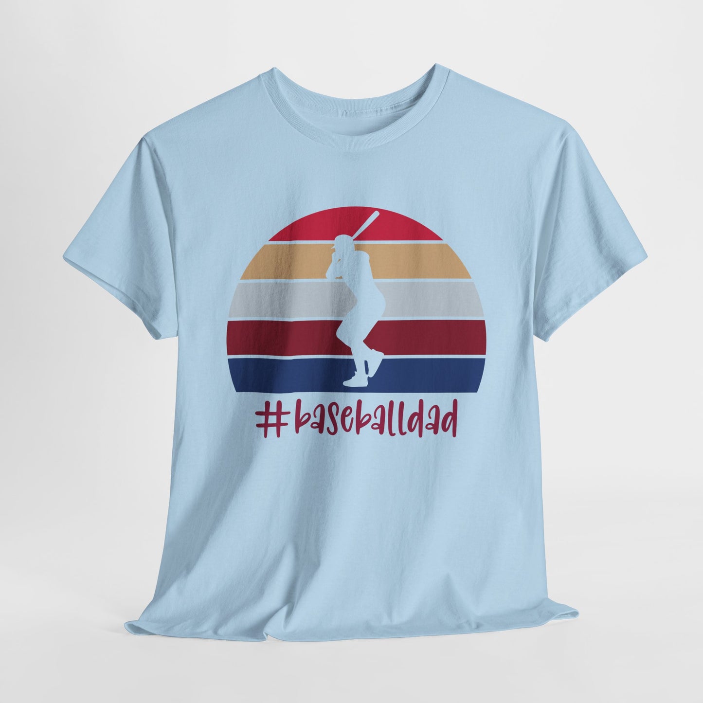 Baseball Dad Silhouette T-Shirt