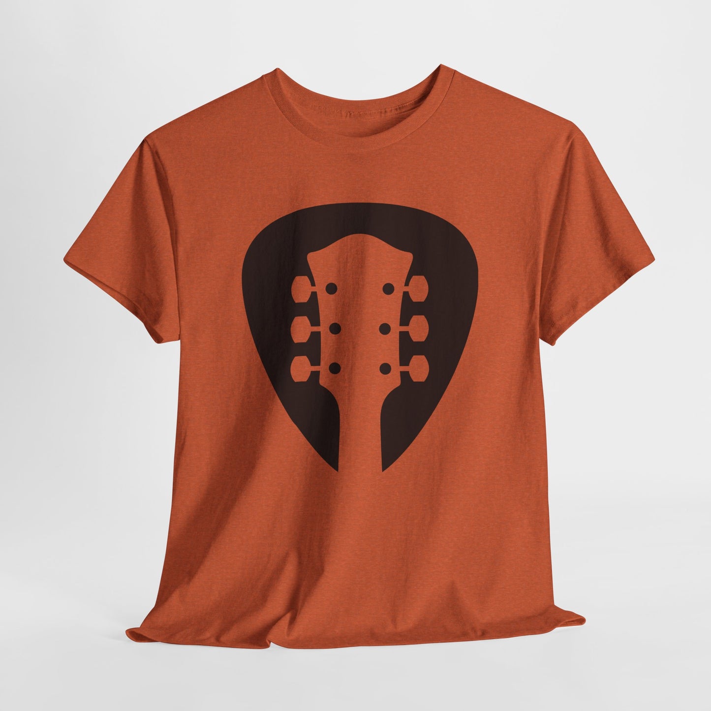 Guitar Pick Headstock T-Shirt - Music Design