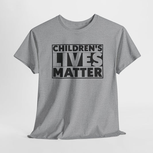 Children's Lives Matter T-Shirt - Anti-Trafficking Tee