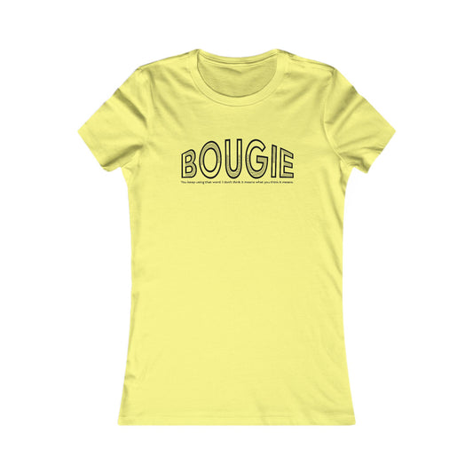 Bougie Misuse T-Shirt - Clever Quote Tee