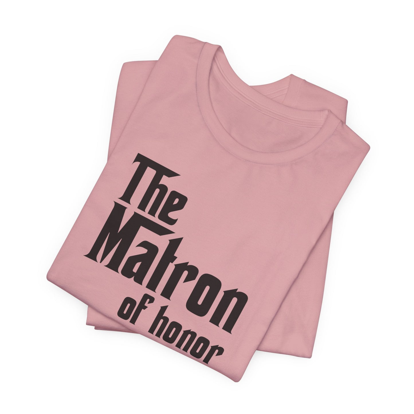 Mafia Wedding T-Shirt For Matron Of Honor TShirt For Bachelorette Theme Party