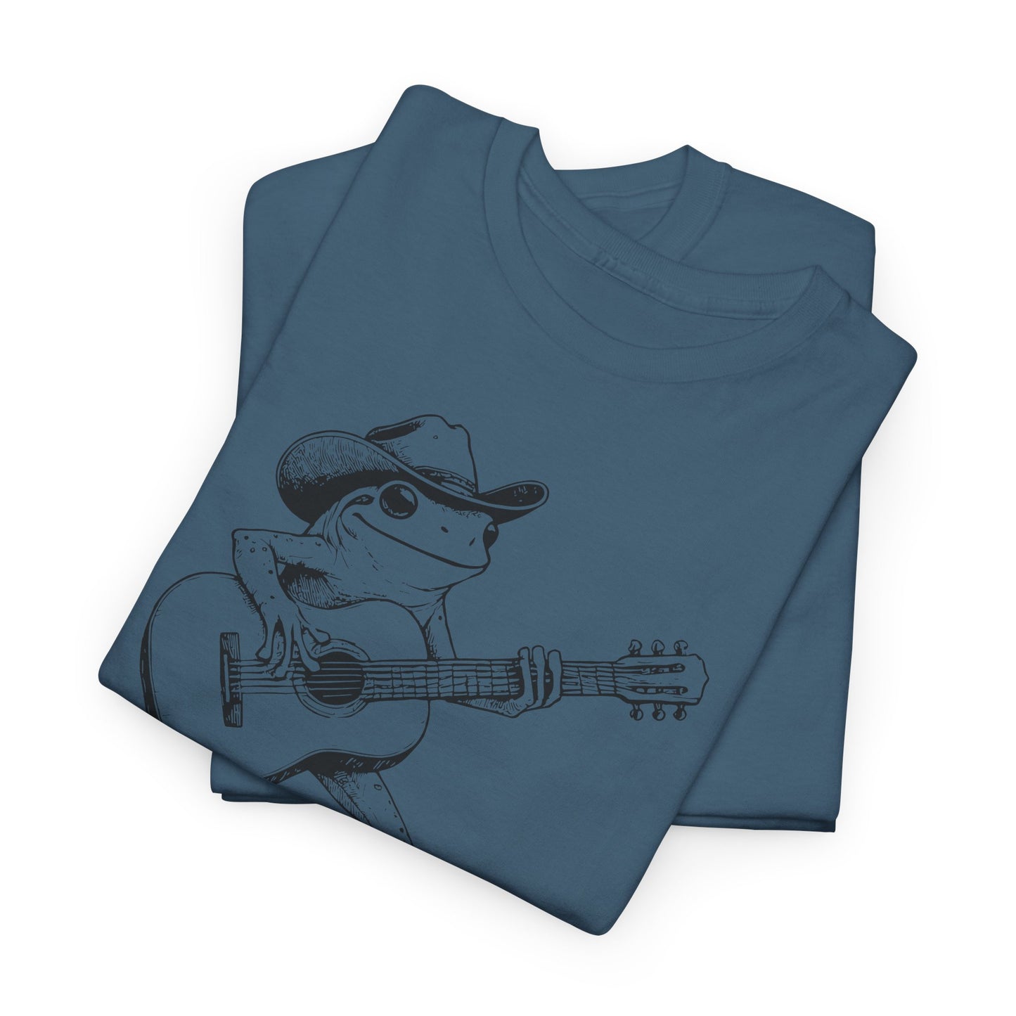Croak & Roll Funny Frog T-Shirt