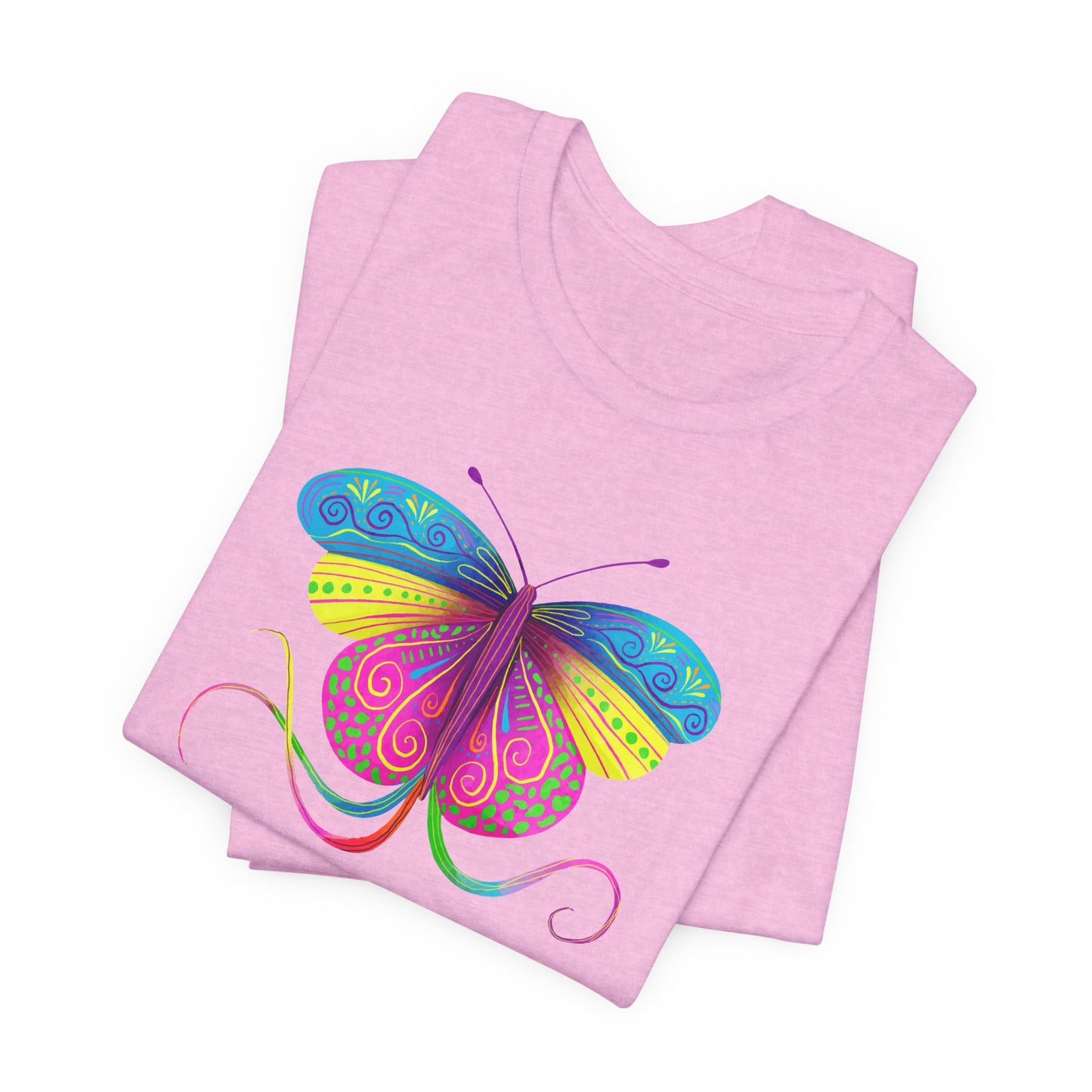Butterfly Mexican Folk Art Tee