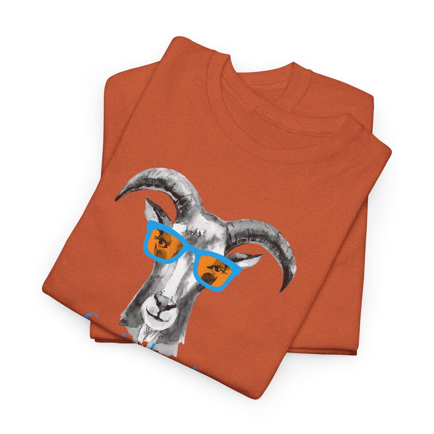 Goat Ahead Make My Day T-Shirt - Hipster Pun Tee