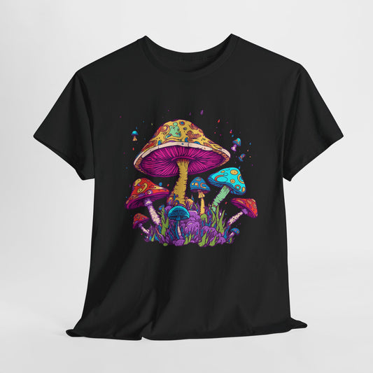 Psychedelic Mushrooms T-Shirt - Trippy Design