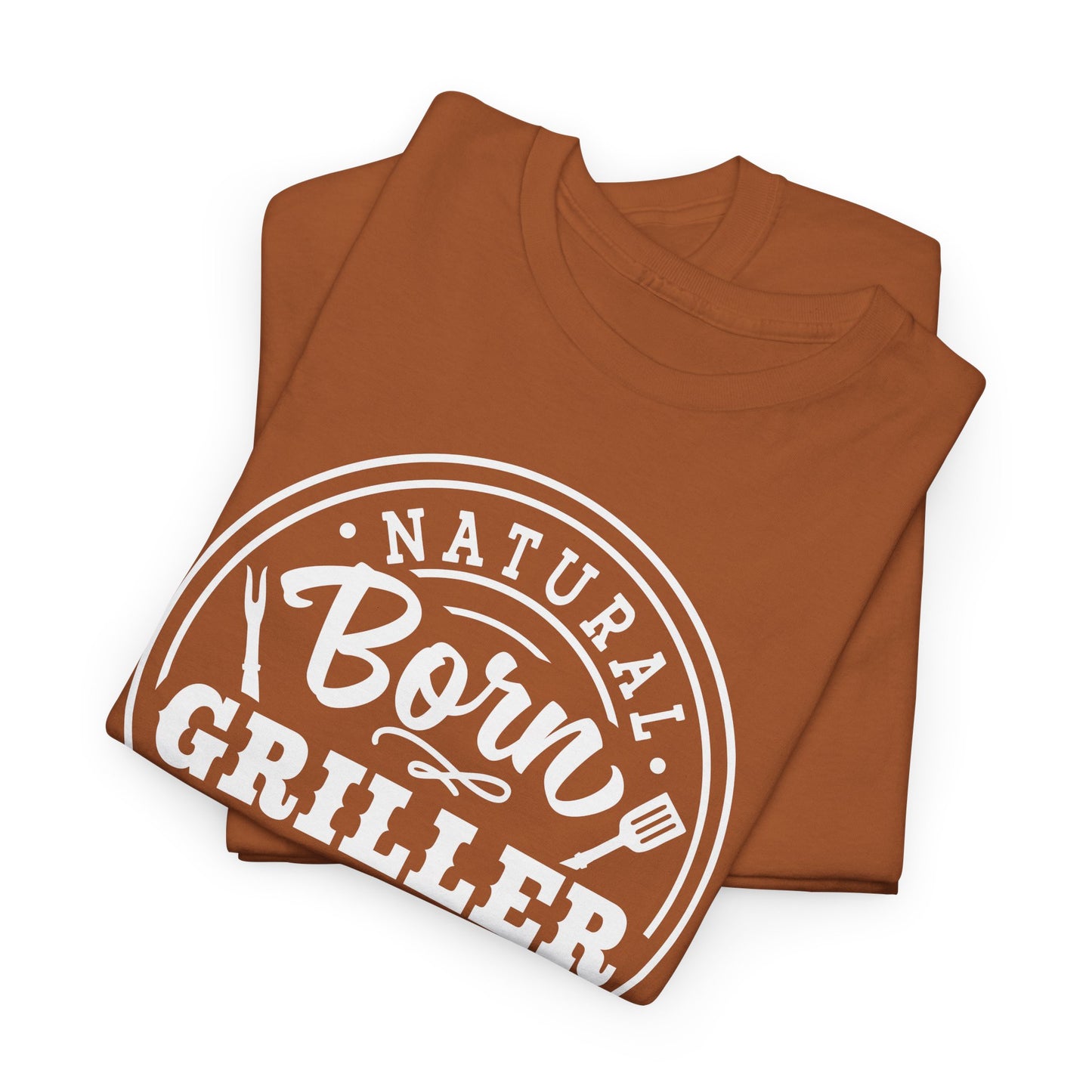 Natural Born Griller BBQ Dad Tee